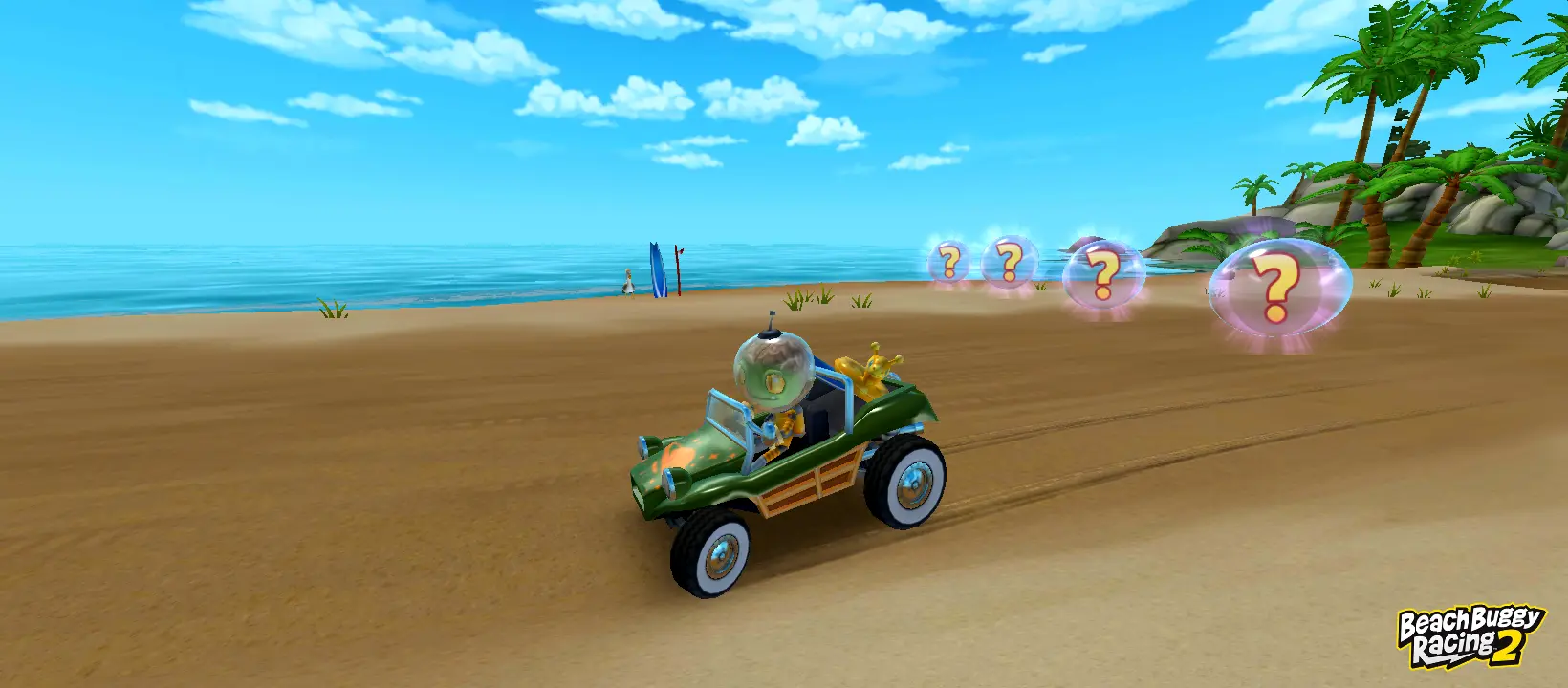 unlimited power-ups in beach buggy racing 2