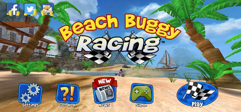Beach Buggy Racing Screen